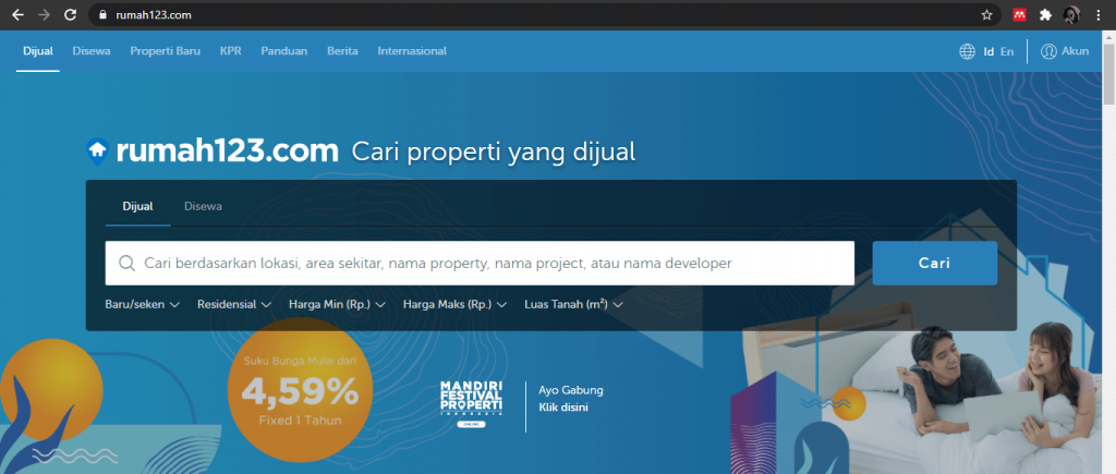 situs online jual beli rumah