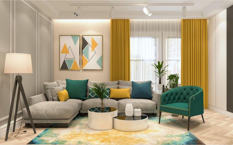 Rumah Semakin Cantik dengan Warna Gorden Yang Elegan