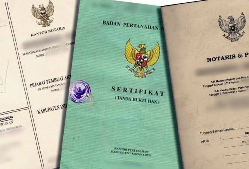 Bukti Kepemilikan Tanah di Indonesia