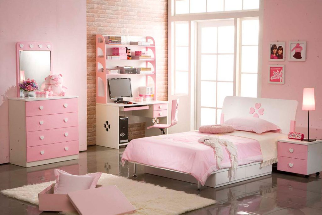 Desain Kamar Tidur Anak Perempuan