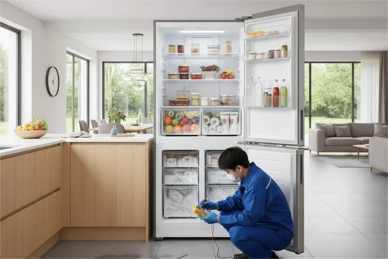 Cara mengatasi kulkas 2 pintu bagian bawah yang tidak dingin. Yuk, baca tips lengkapnya di sini!