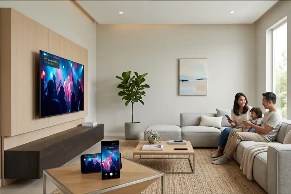 Cara Menyambungkan HP ke TV