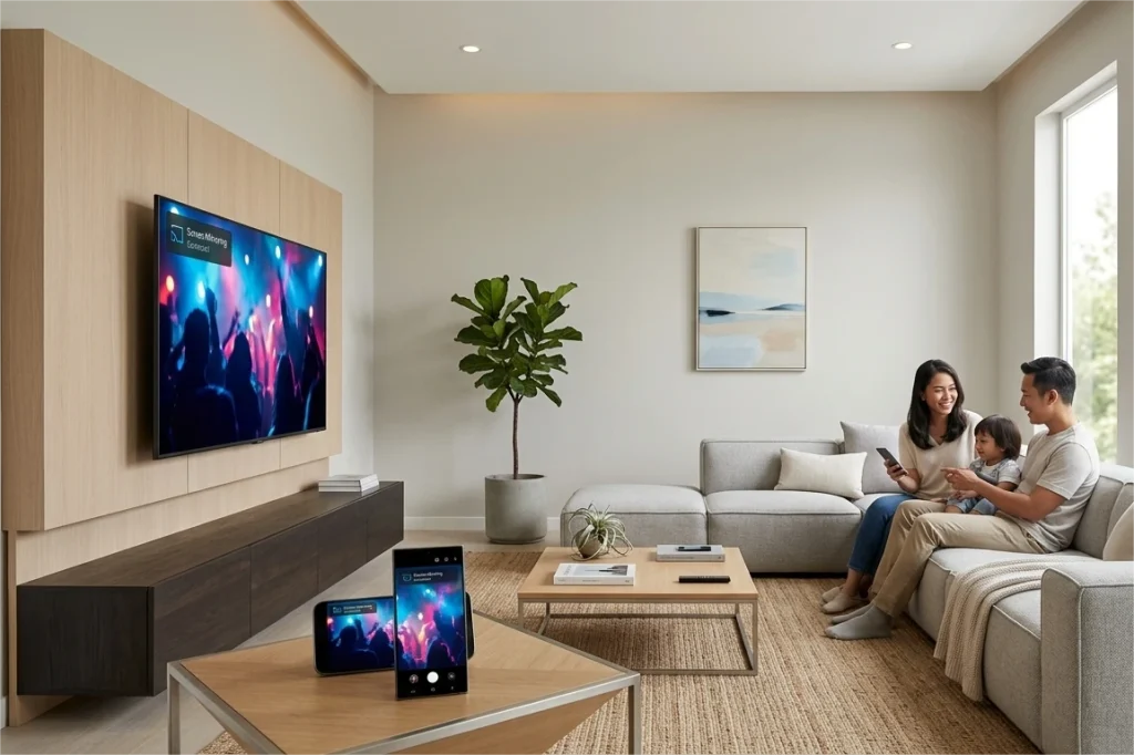 Cara Menyambungkan HP ke TV