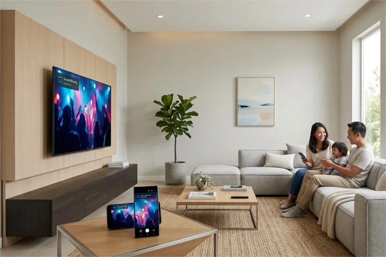 Cara Menyambungkan HP ke TV