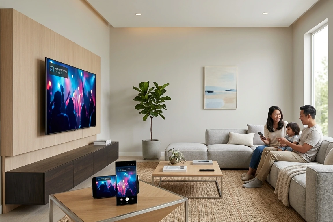 Cara Menyambungkan HP ke TV