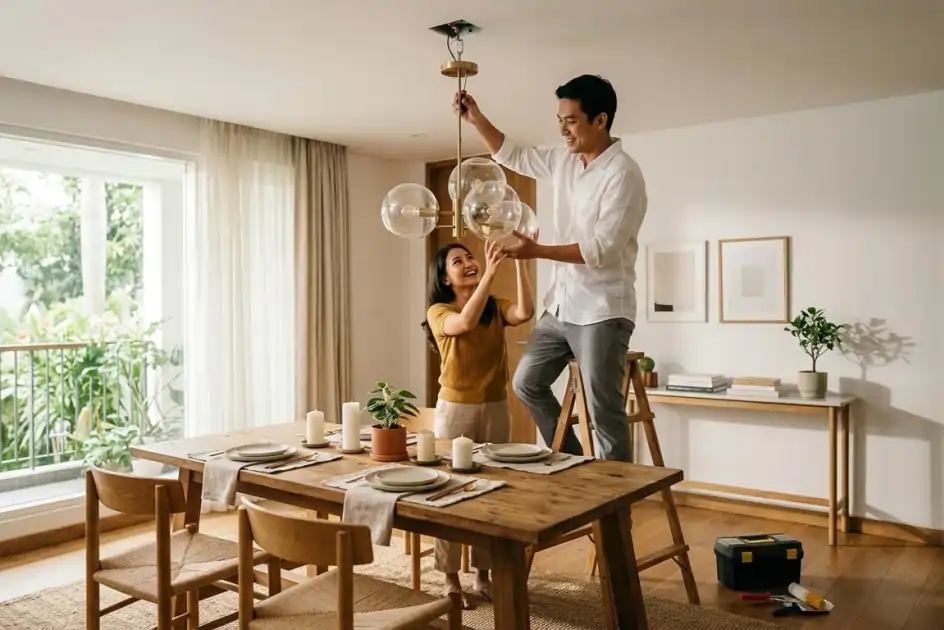 Tips Menentukan Lampu Gantung yang Tepat untuk Rumahmu