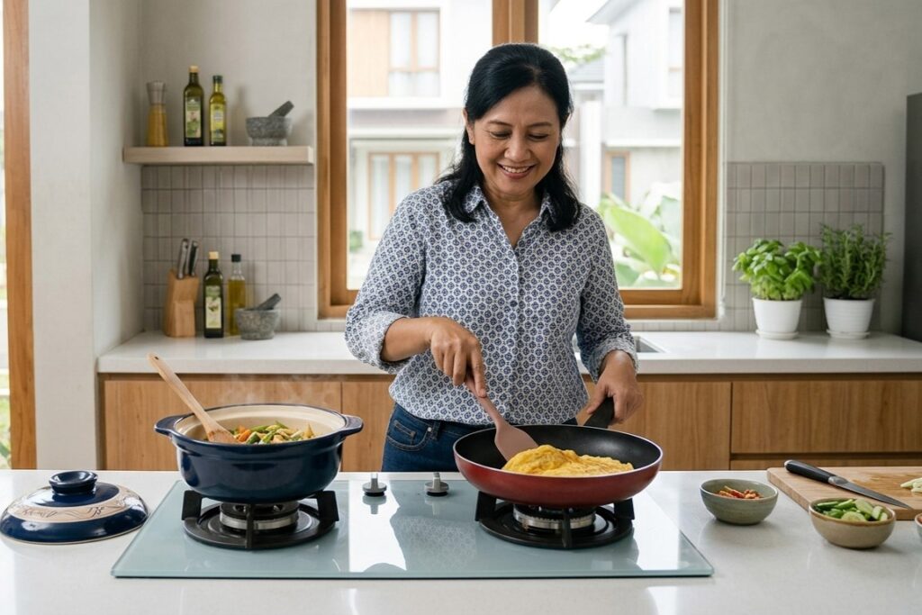 Perbedaan Panci Keramik dan Panci Teflon, Mana yang Lebih Cocok?