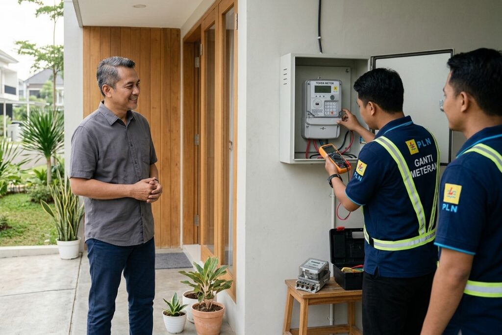 Yuk, Cek Biaya Ganti Meteran Listrik ke Token dan Caranya
