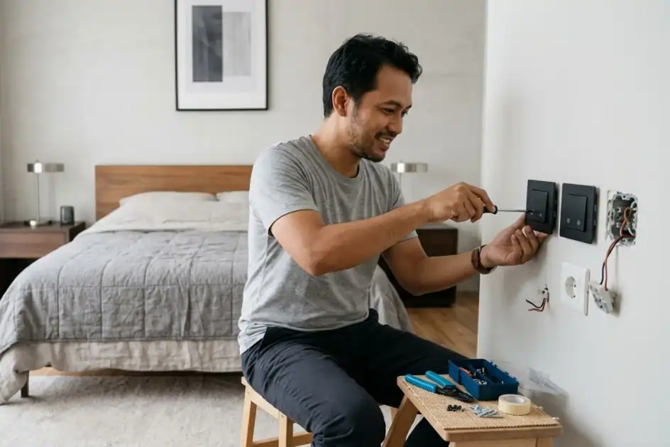 Cara Pasang Saklar Lampu Tunggal dan Ganda di Rumah dengan Aman